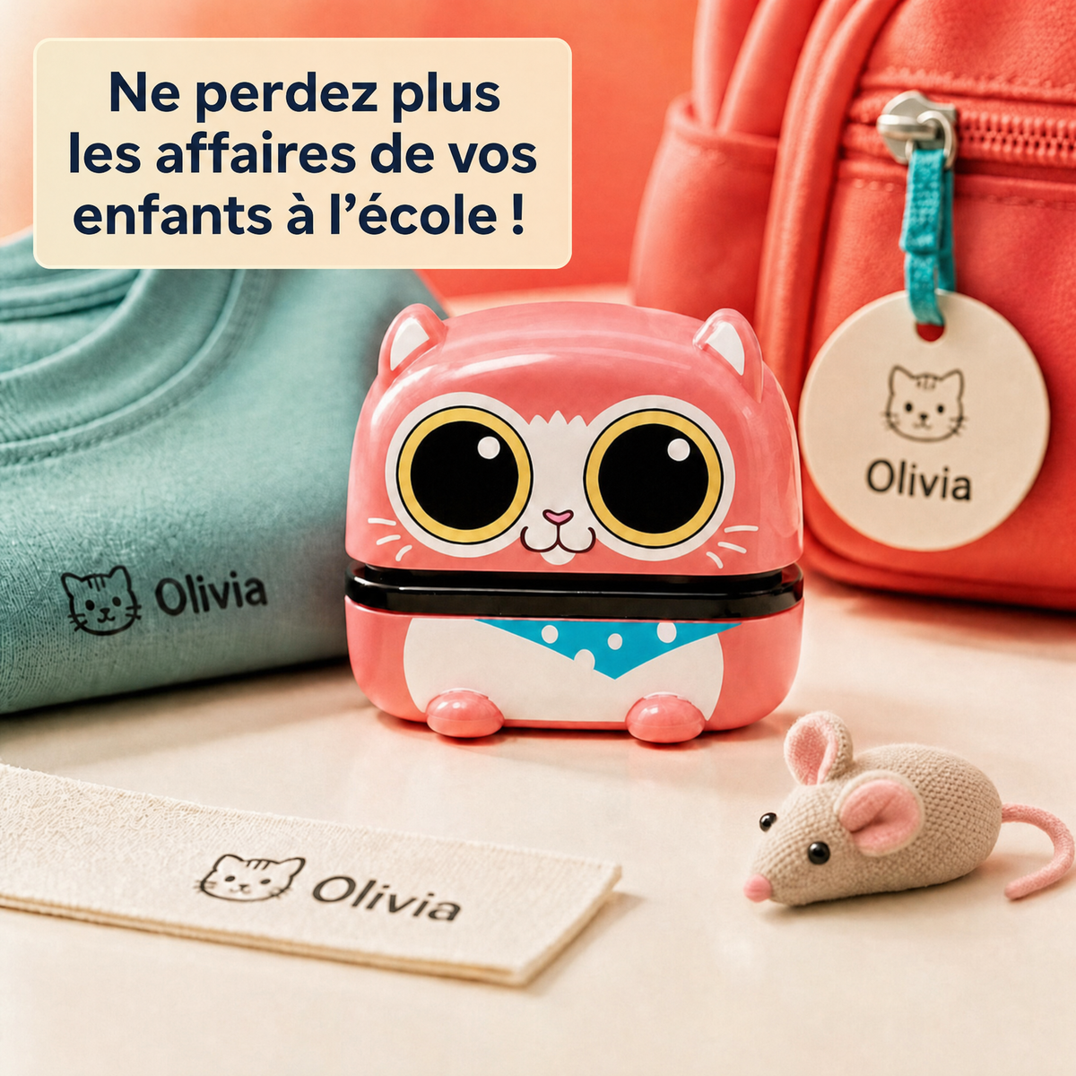 Tampon nominatif personnalisé